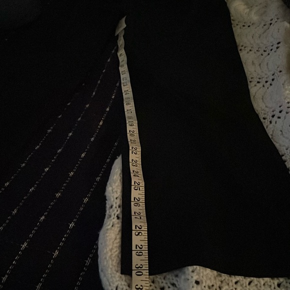 HALARA Black Wide-Leg Trousers Size L with 30 inch inseam - Picture 7 of 8